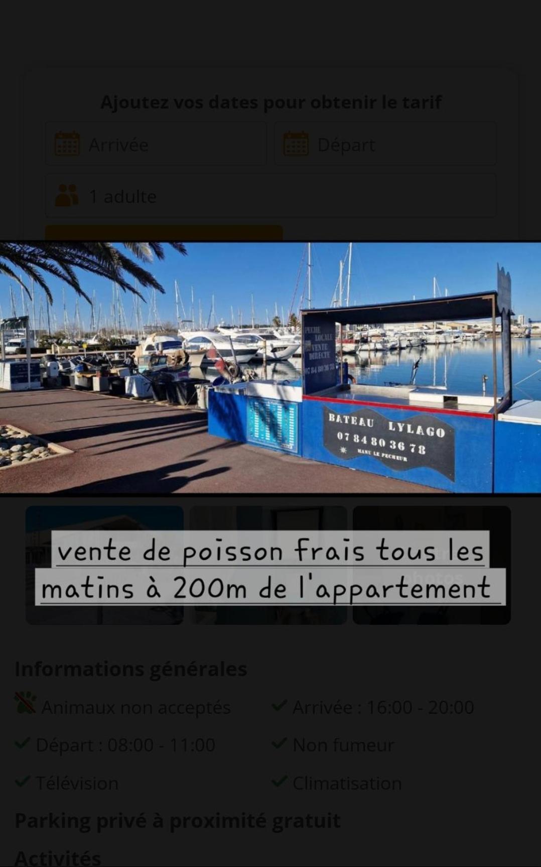 Appartement Cosy Le Phoebus Canet-en-Roussillon Eksteriør bilde